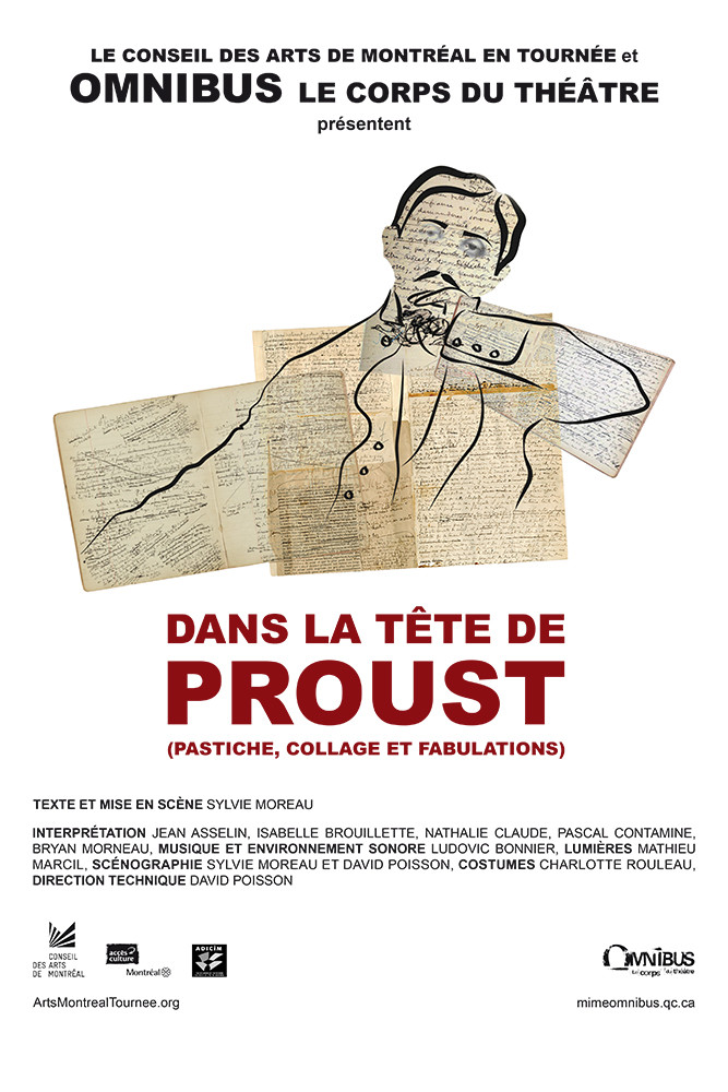 Dans la tête de Proust (pastiche, collage et fabulations) | en tournée... (2018-2019)